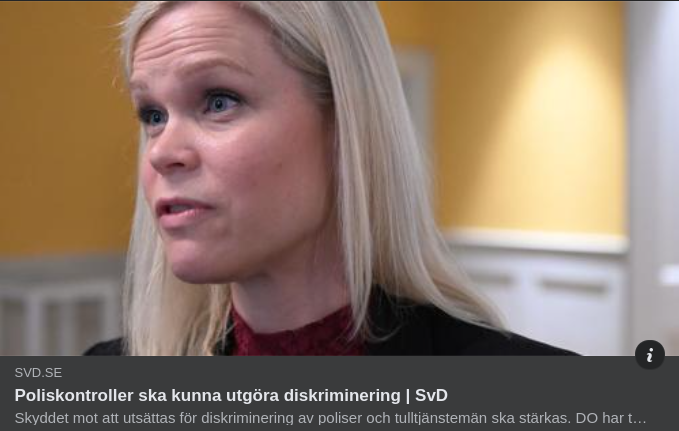 Diskriminerande Poliskontroller