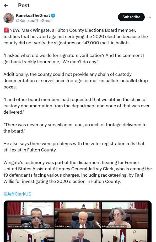 Overifierat I Fulton County