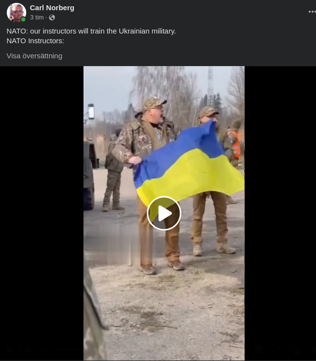 Nato-Instruktör & Gudavald Flagga