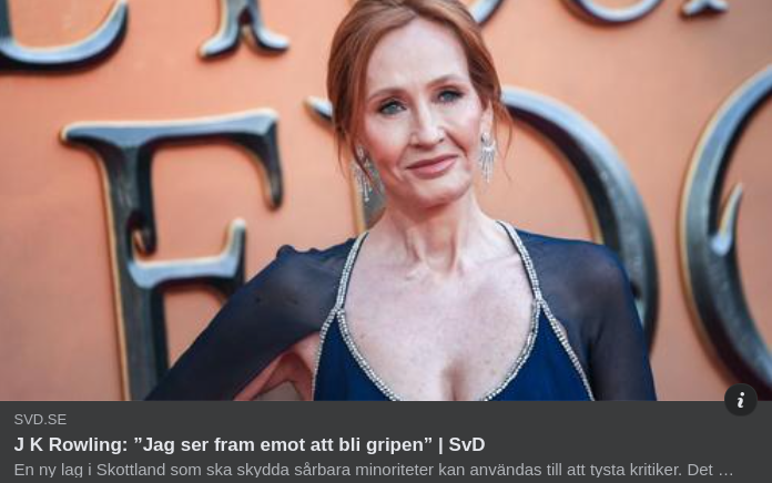 Skotsk Lag & J K Rowling