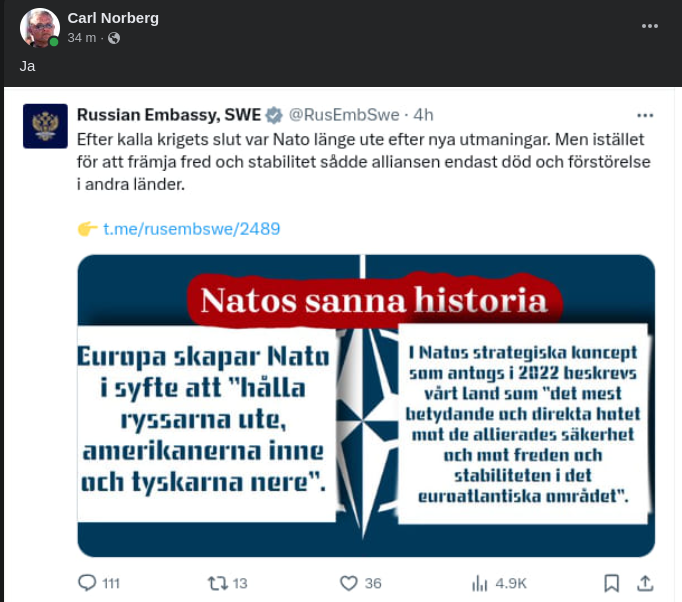 En Ryskt Rättvisande Verklighetsbeskrivning