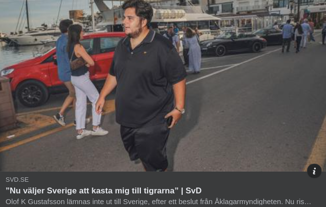 Tigerkastad Optik Från Spanien