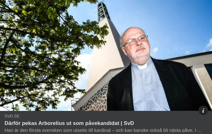 Påvestolen & Arborelius