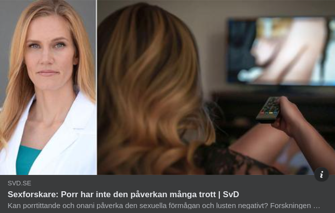 Porrpåverkan I SvD