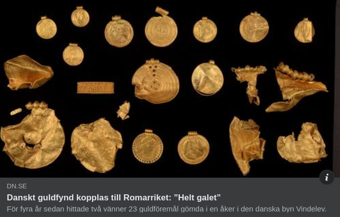 Historiepåverkande Danskt Guldfynd