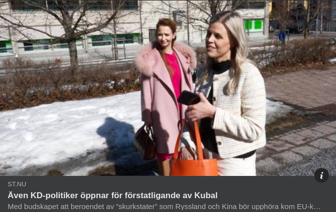 KD-Röst För Kubal-Förstatligande