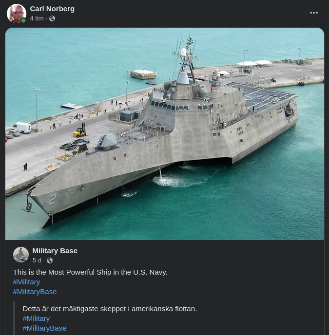 Mäktigast I Amerikanska Flottan