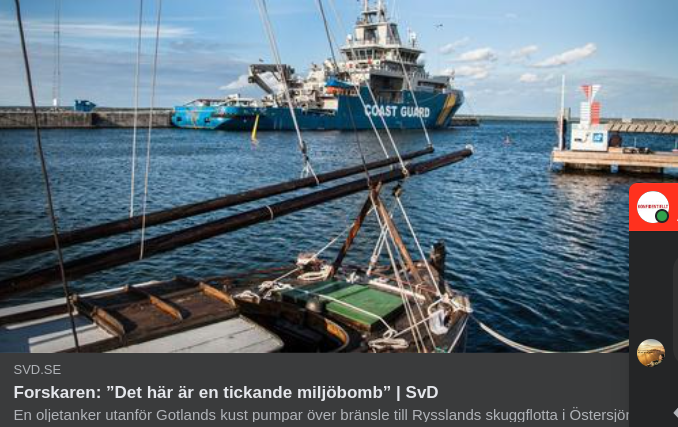 Rysk Bunkring I Östersjön