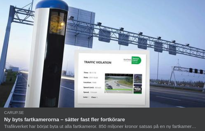 Fartkamerauppdatering