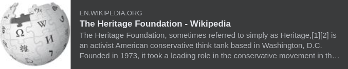The Heritage Foundation
