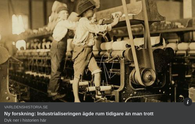 Tidigarelagd Industrialisering