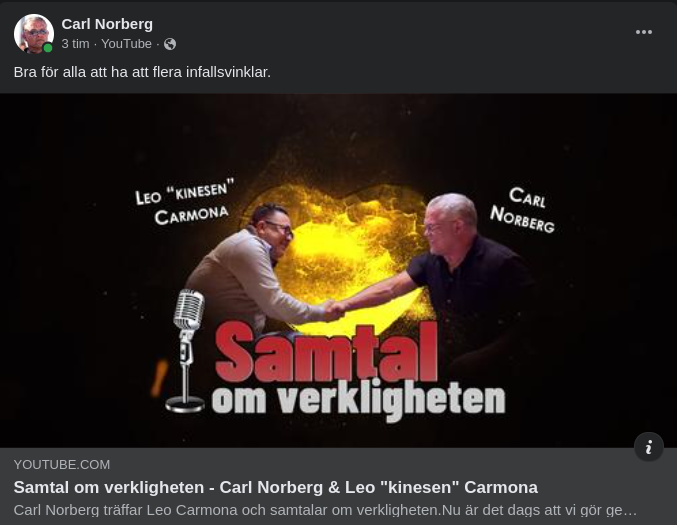 Samtal Om Verkligheten - Carl & Leo "Kinesen"