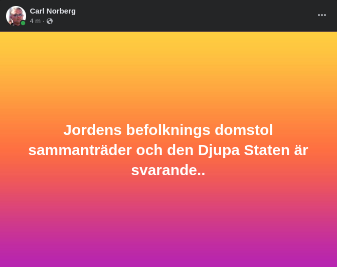Befolkningsdomstol Med Djup Svarande