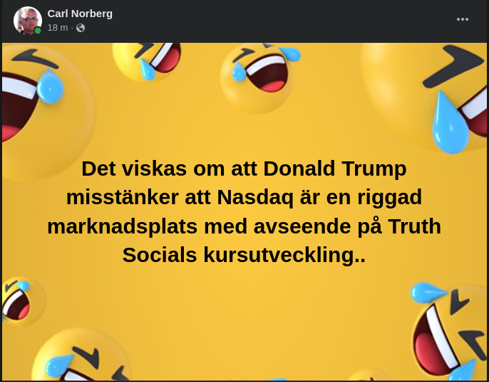 Nasdaq-Misstänksam Trump