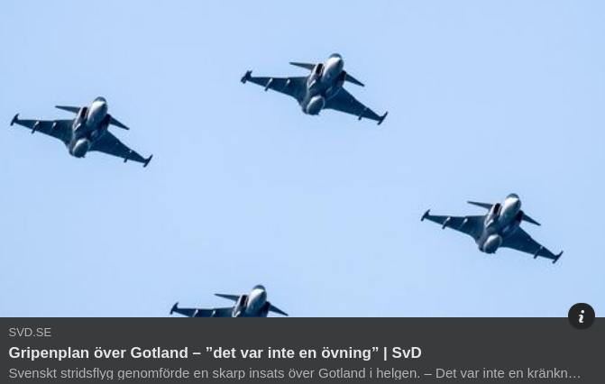 Skarp Insats Över Gotland