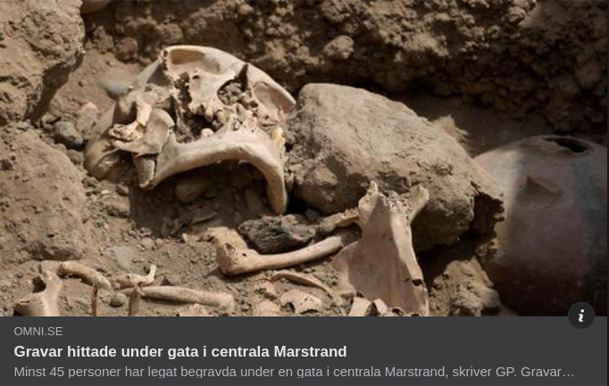 Gamla Samgravar På Marstrand