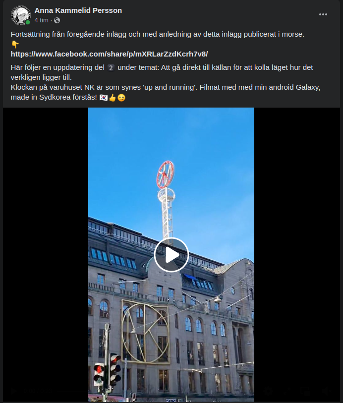 Visarlösa Stockholmsklockor