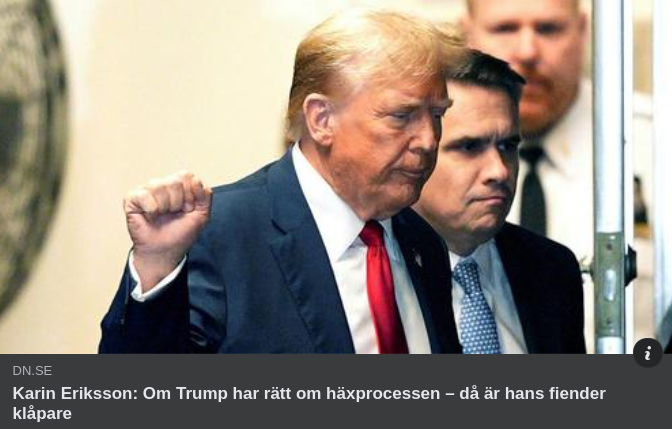 Häxprocesser Av Klåpare I DN