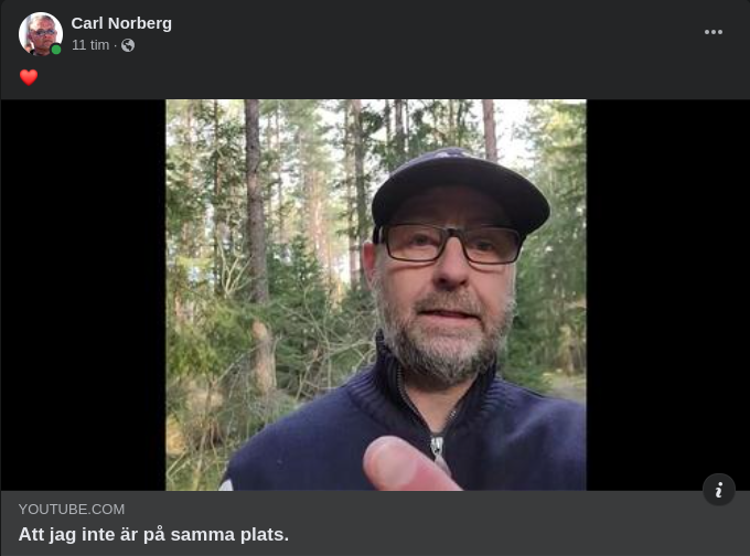 Johan - Inte På Samma Plats
