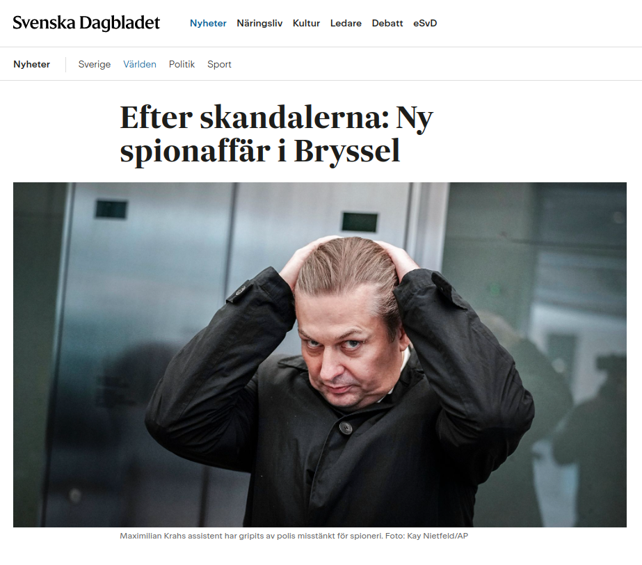 Mer Spioneri I Bryssel