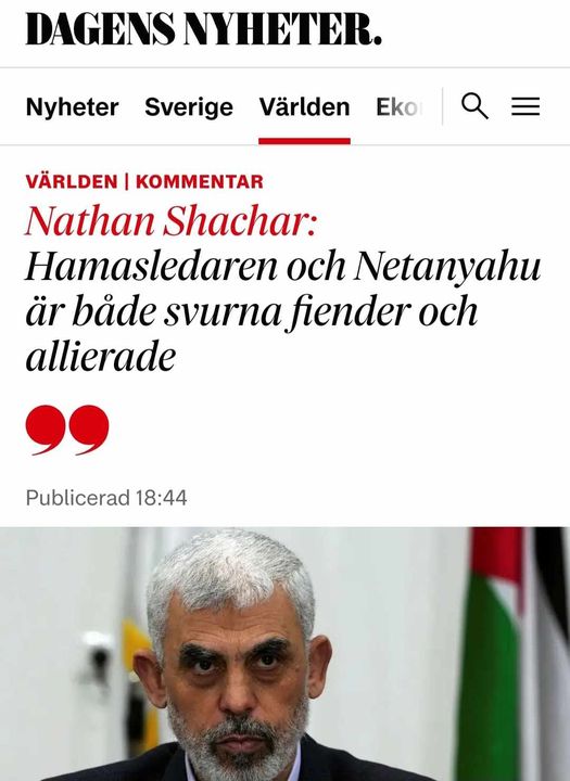 Israels Ledare & Hamas Ledare