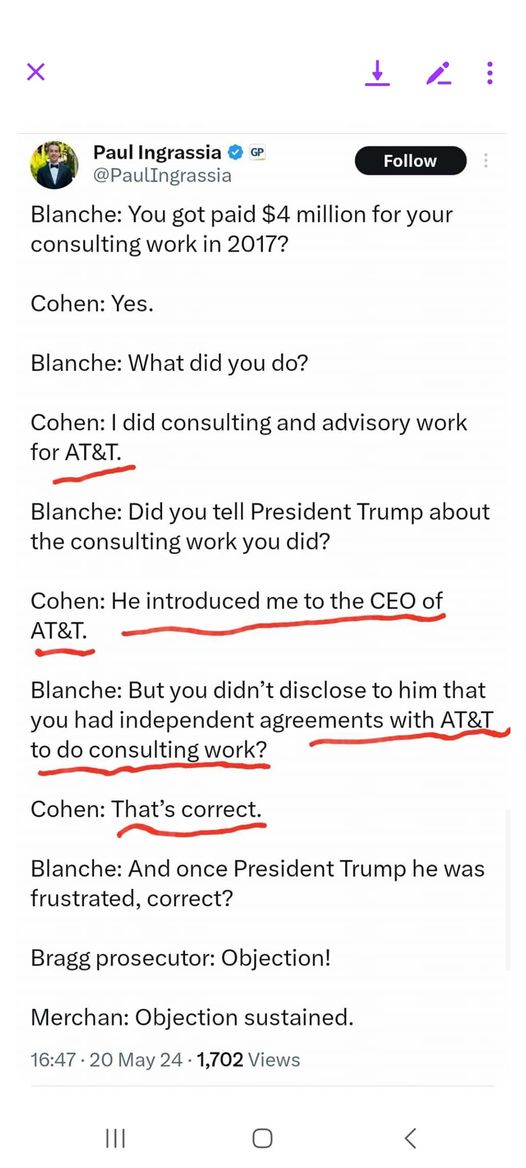 Cohen & AT&T