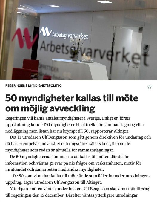 Svenskt Myndighetsavvecklingsmöte