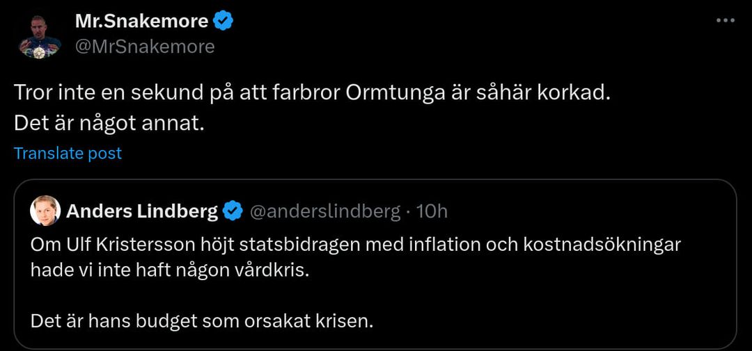 Pålitligt Opålitlig Ormtunga