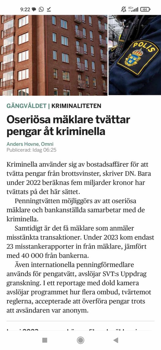 Uttänkt Kriminalitet