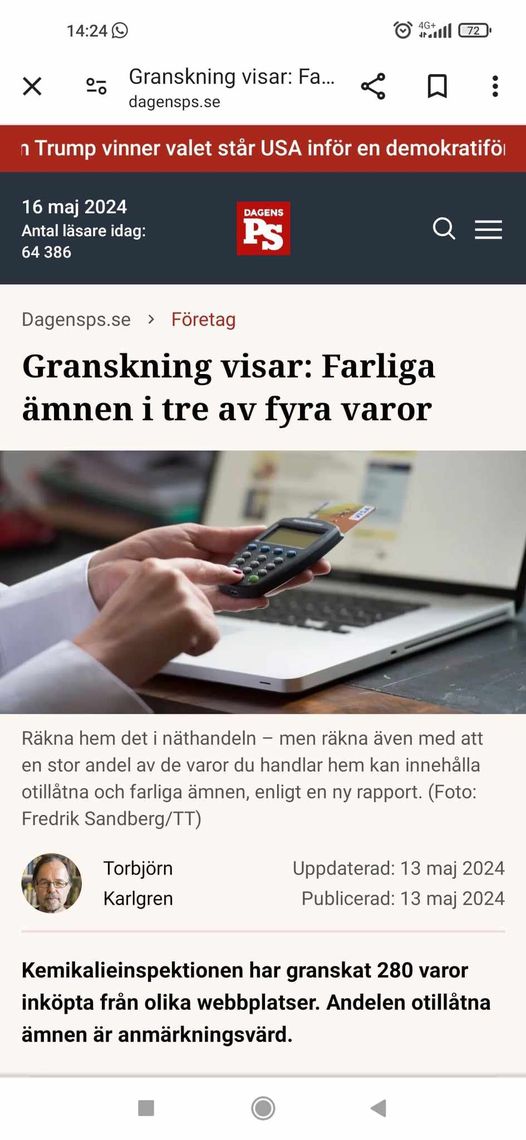 Varför Farliga Ämnen I Varor?..