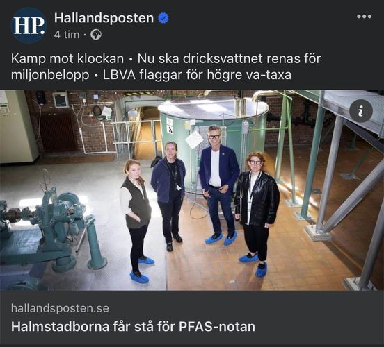 Halmstadsborna Får Ta PFAS-Nota