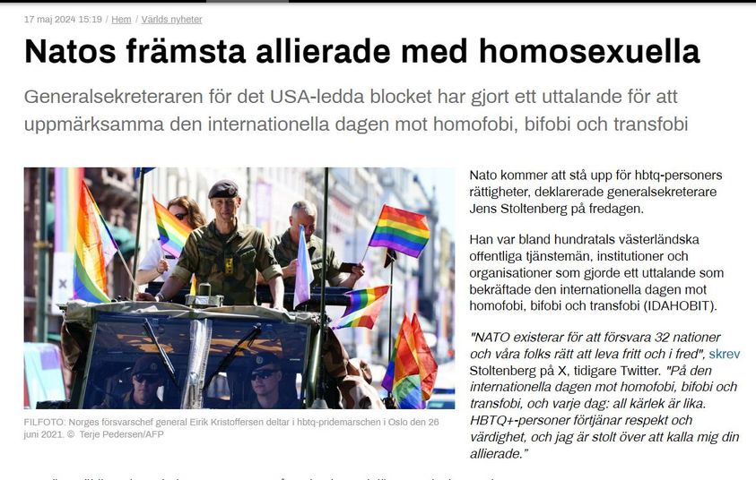 Homosexuellt Allierat Nato