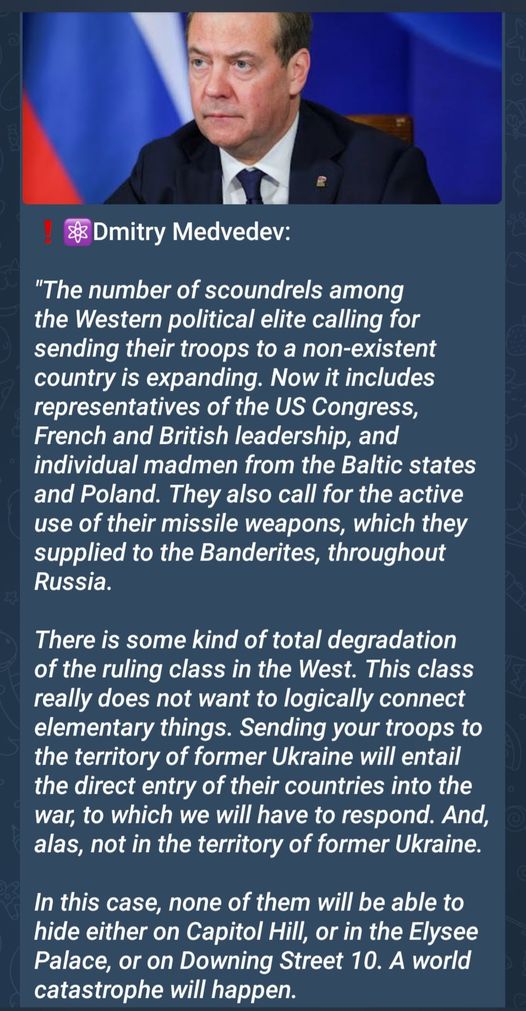 Medvedev Höjer Tonen