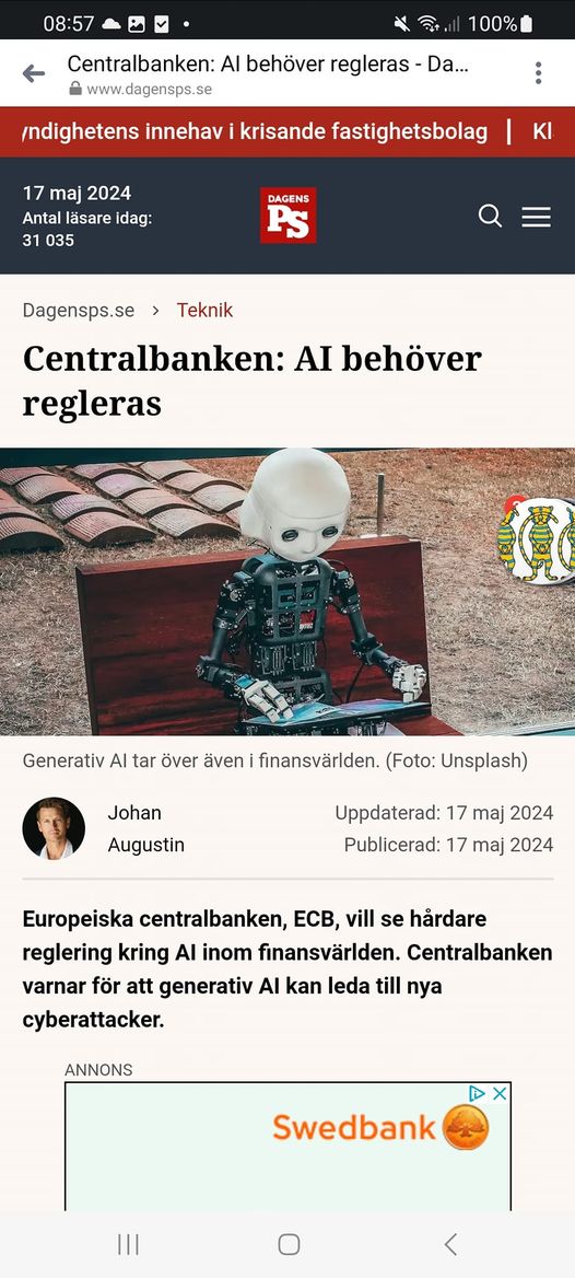 Europeiska Centralbanken & AI