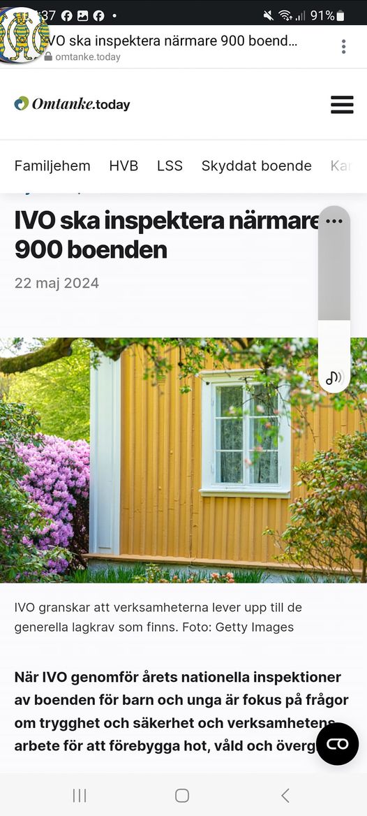 IVO Ska Inspektera Nära 900 Boenden