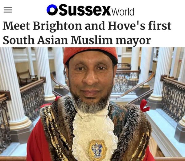 Sydasiatisk Muslimsk Borgmästare I Brighton