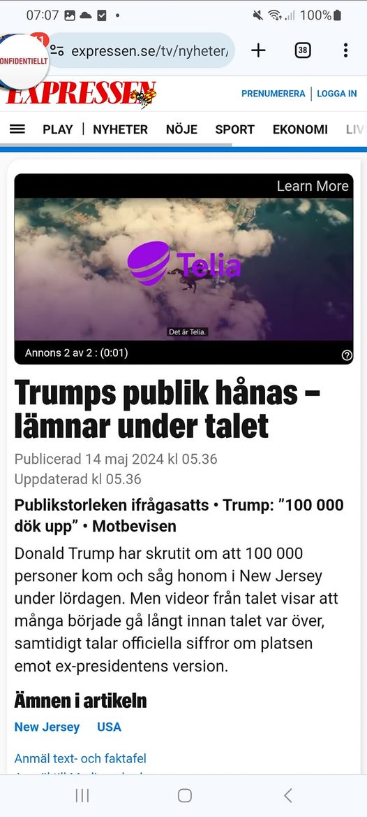 100 000 Åhörare?..