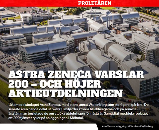 Opinionsbildningsmässigt Genialt AstraZeneca..