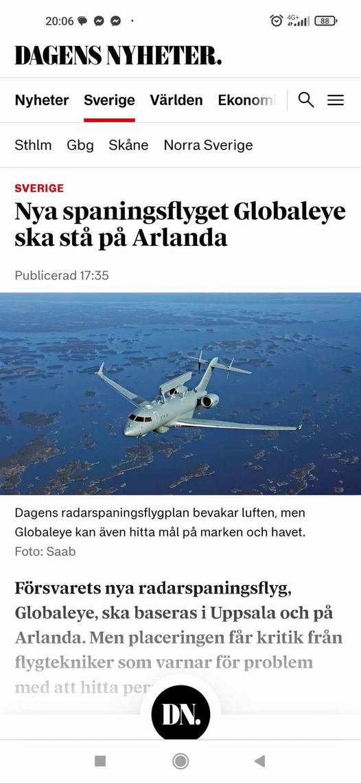 Arlanda För Global Eye