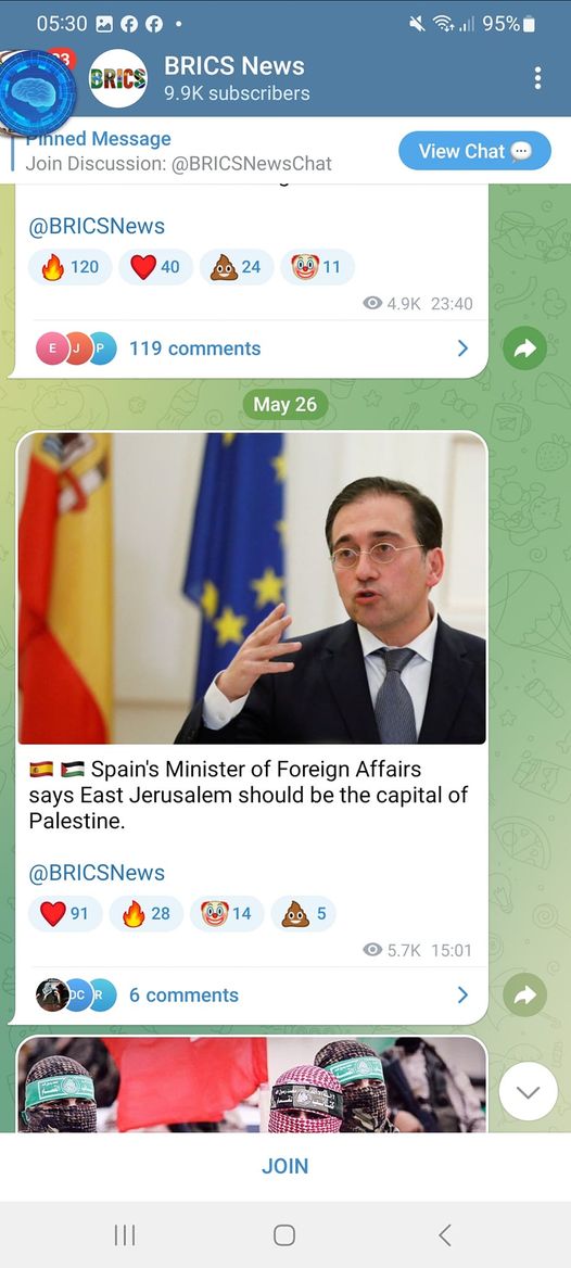 Spanien Om Palestinsk Huvudstad