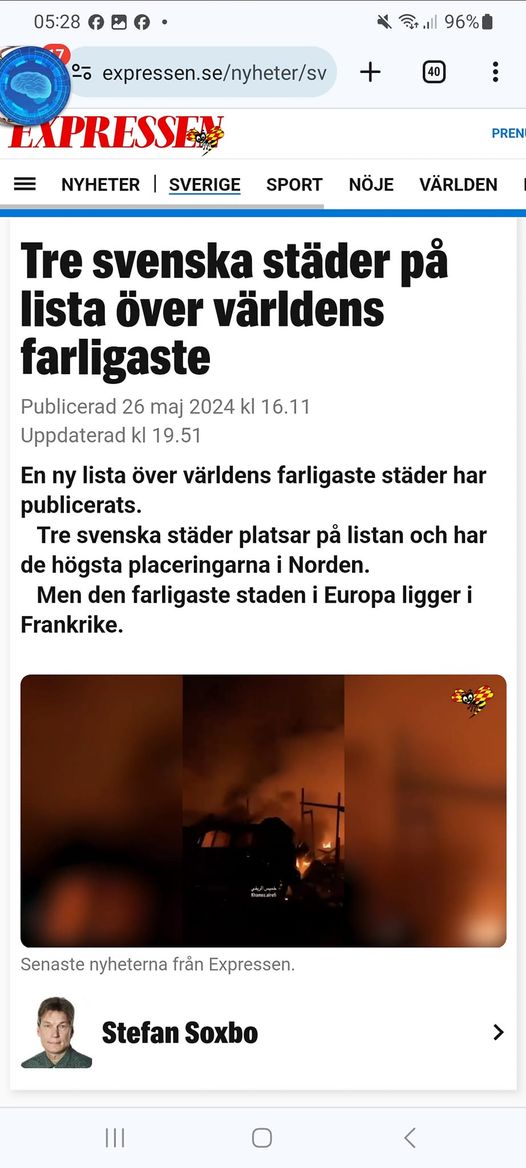Farliga Svenska Städer