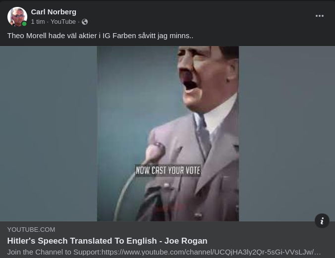 Rogan Med Hitler På Engelska