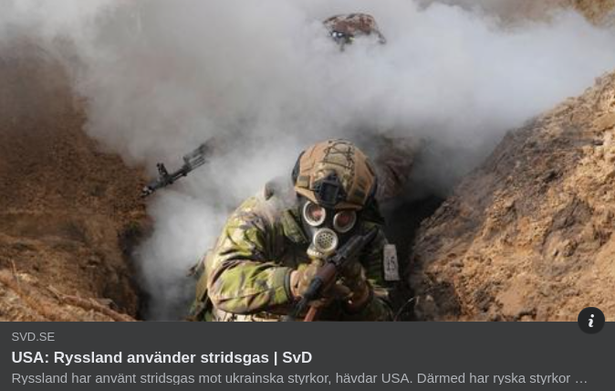 Stridsgasanvändning I Ukraina