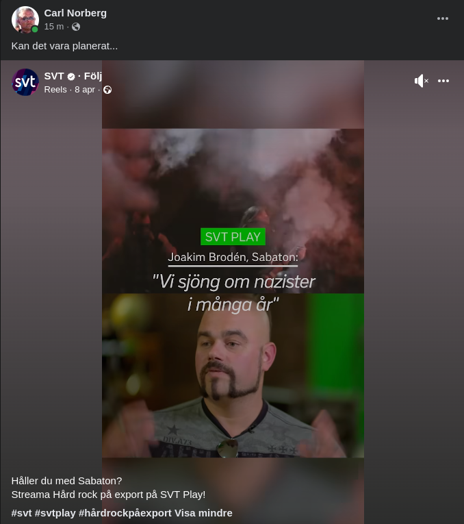 Historieberättande Sabaton