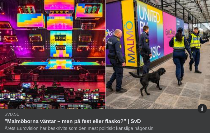 Musikaliskt Kulissmålande I Malmö