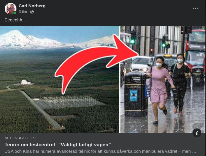 Väderteknik..