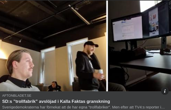 Seriöst Partipolitikstrollande