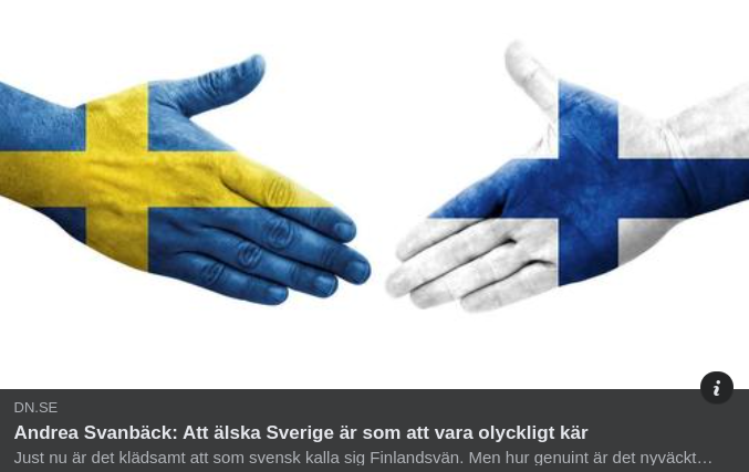 Finsk Sverigekärlek
