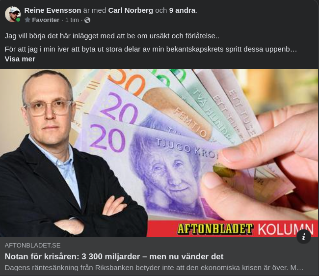 Reine Läser Cervenka..