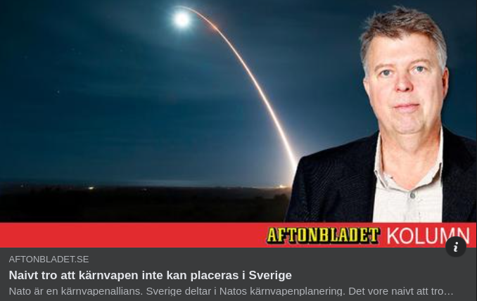 Svensk Kärnvapennaivitet Med Woffie